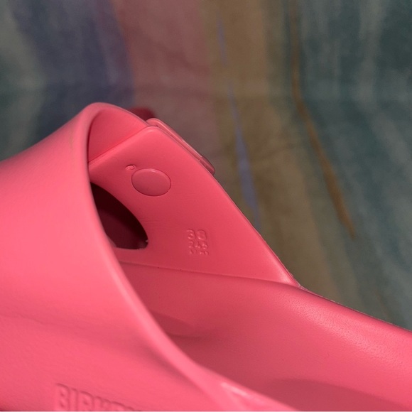 Birkenstock Arizona EVA Slip On Sandals women’s size 7 pink - Picture 6 of 7